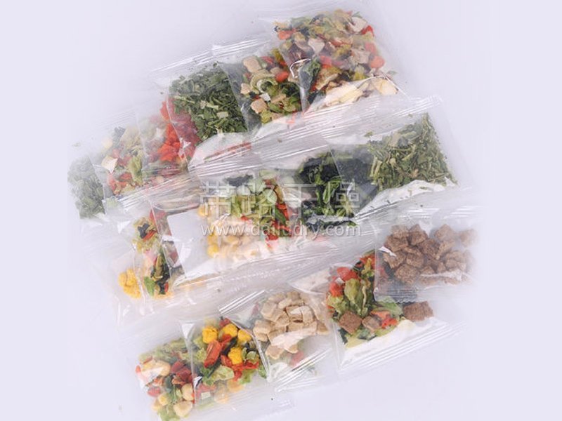 脫水后的蔬菜